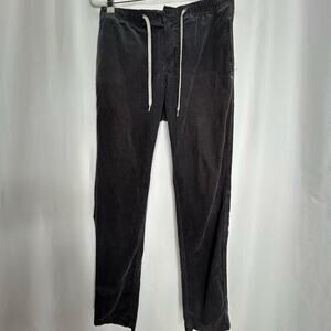 Vuori mens gray micro cords 30